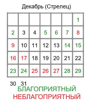 стрелец гороскоп на декабрь